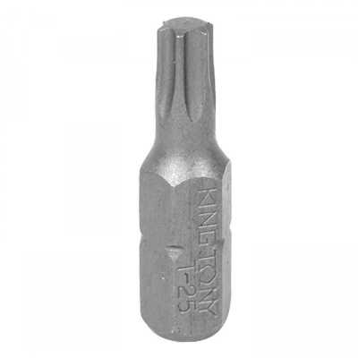 Вставка (бита) торцевая 1/4", TORX, T25, L = 25 мм KING TONY 102525T Вставки (биты) фото, изображение
